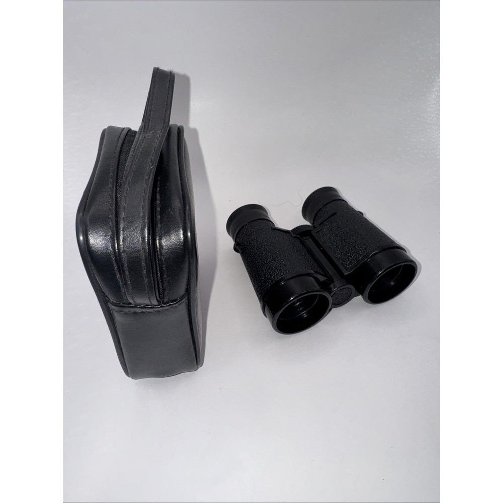 Sports Illustrated 4 X 30 Tele-Power Lens Binoculars With Leather Case Vintage - Picture 6 of 6